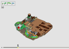 LEGO 43242 instructions page 50 – build guide