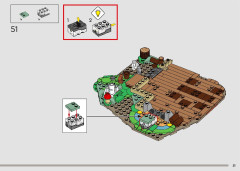 LEGO 43242 instructions page 51 – build guide
