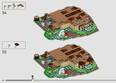 LEGO 43242 instructions page 54 – build guide