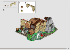 LEGO 43242 instructions page 75 – build guide