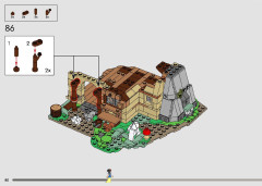 LEGO 43242 instructions page 80 – build guide