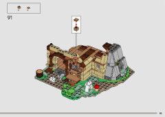 LEGO 43242 instructions page 85 – build guide