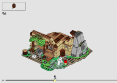 LEGO 43242 instructions page 90 – build guide