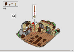 LEGO 43242 instructions page 93 – build guide