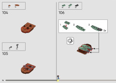 LEGO 43242 instructions page 96 – build guide