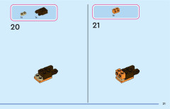 LEGO 43243 instructions page 21 – build guide