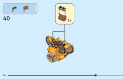 LEGO 43243 instructions page 34 – build guide