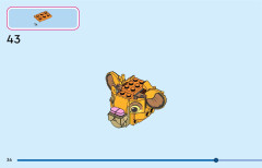 LEGO 43243 instructions page 36 – build guide