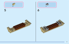 LEGO 43243 instructions page 7 – build guide