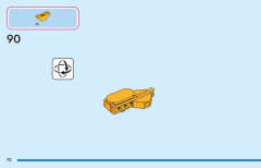 LEGO 43243 instructions page 72 – build guide