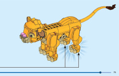 LEGO 43243 instructions page 75 – build guide