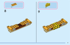 LEGO 43243 instructions page 9 – build guide
