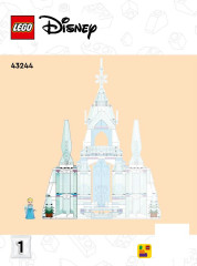 LEGO 43244 instructions page 1 – build guide