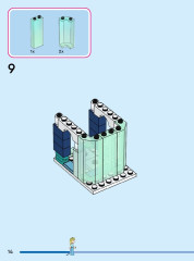 LEGO 43244 instructions page 14 – build guide