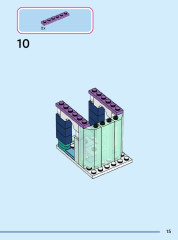 LEGO 43244 instructions page 15 – build guide