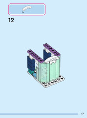 LEGO 43244 instructions page 17 – build guide