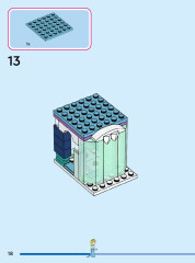 LEGO 43244 instructions page 18 – build guide