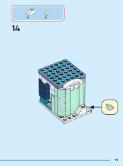 LEGO 43244 instructions page 19 – build guide