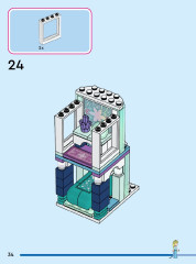 LEGO 43244 instructions page 34 – build guide