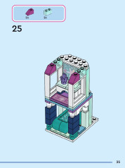 LEGO 43244 instructions page 35 – build guide
