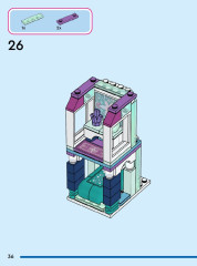 LEGO 43244 instructions page 36 – build guide
