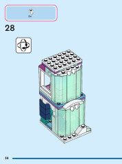 LEGO 43244 instructions page 38 – build guide