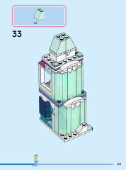 LEGO 43244 instructions page 43 – build guide