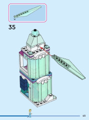 LEGO 43244 instructions page 45 – build guide