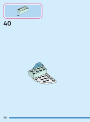 LEGO 43244 instructions page 50 – build guide