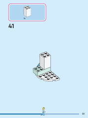 LEGO 43244 instructions page 51 – build guide