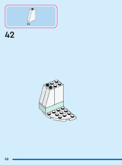 LEGO 43244 instructions page 52 – build guide