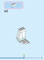 LEGO 43244 instructions page 53 – build guide