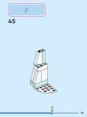 LEGO 43244 instructions page 55 – build guide