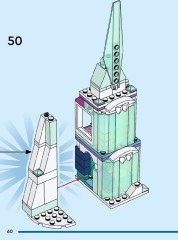 LEGO 43244 instructions page 60 – build guide