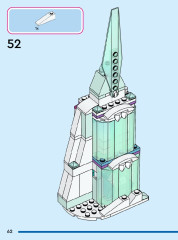 LEGO 43244 instructions page 62 – build guide