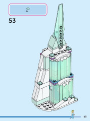 LEGO 43244 instructions page 63 – build guide