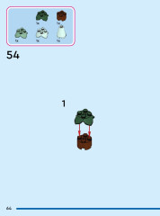 LEGO 43244 instructions page 64 – build guide