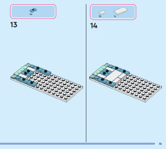 LEGO 43244 instructions page 13 – build guide
