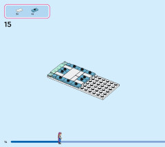 LEGO 43244 instructions page 14 – build guide