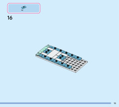 LEGO 43244 instructions page 15 – build guide
