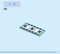 LEGO 43244 instructions page 19 – build guide