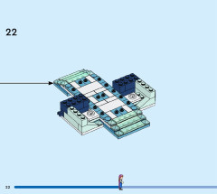 LEGO 43244 instructions page 22 – build guide
