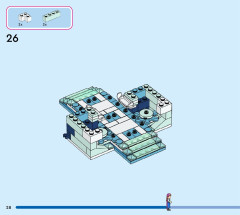 LEGO 43244 instructions page 28 – build guide