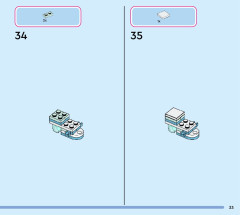 LEGO 43244 instructions page 33 – build guide