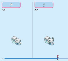 LEGO 43244 instructions page 34 – build guide