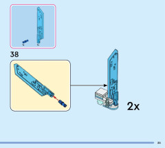 LEGO 43244 instructions page 35 – build guide