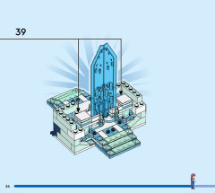 LEGO 43244 instructions page 36 – build guide