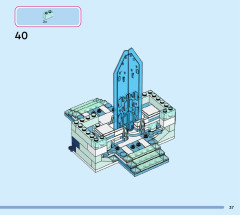 LEGO 43244 instructions page 37 – build guide