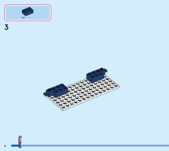 LEGO 43244 instructions page 4 – build guide