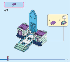 LEGO 43244 instructions page 41 – build guide